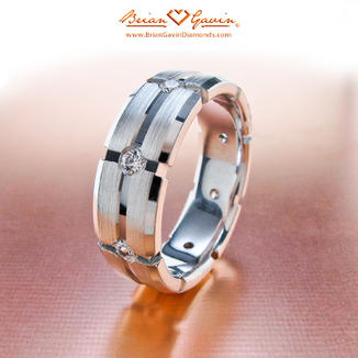 Mens Diamond Wedding Rings 1
