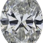Oval Diamond with Bow Tie Evident
