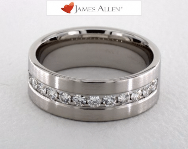 Mens Diamond Wedding Rings 2
