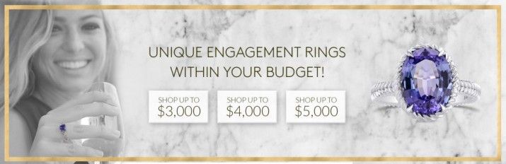 Unique bespoke, yet affordable engagement rings 1